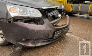 На Днепропетровщине столкнулись два автомобиля Geely: есть пострадавшие - ФОТО