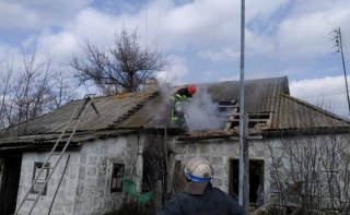 На Днепропетровщине сгорел дом: погиб хозяин - ФОТО