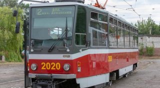 Завтра в Каменском трамвай № 2 временно сократит маршрут - ФОТО