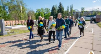 Представники ГО «Бджола» взяли участь у пам’ятних заходах до Дня Перемоги