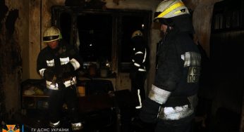 В Днепре загорелась квартира: пострадал мужчина (фото, видео)