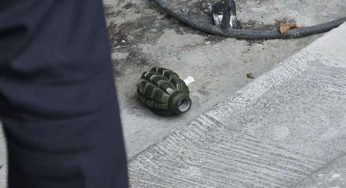 В Днепре полицейский нашел гранату в урне