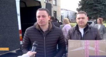 Власти Каменского передали гуманитарную помощь в Нежин