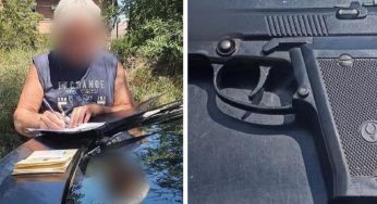 На Днепропетровщине мужчина на улице “воспитывал” котов с помощью пистолета