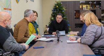 Мер Кам’янського зустрівся з представниками громадської організації «Радість жити» (відео)