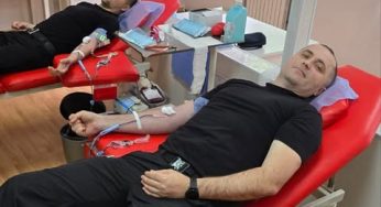 Поліцейські Кам’янського долучилися до донорства крові