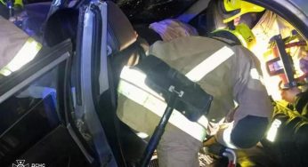 На Дніпропетровщині Mazda врізалась у дерево: шестеро постраждалих