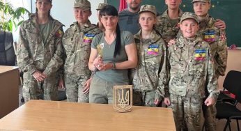 Школярі з Камʼянського – переможці обласного етапу військово-патріотичної гри “Сокіл”