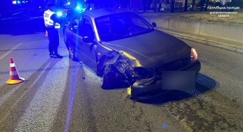 У Дніпрі п’яна жінка за кермом Daewoo скоїла ДТП