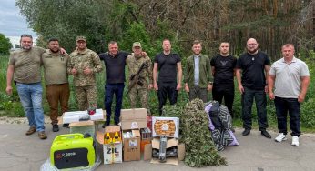 Мер Кам’янського відвідав військових на Харківщині