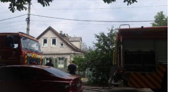 У Камʼянському через необережність господині загорівся будинок