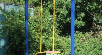 У Дніпрі величезне дерево впало на дитячу гойдалку