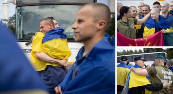 З російського полону звільнили п’ятьох захисників іх Дніпропетровської області