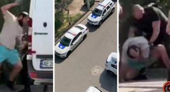 У Дніпрі чоловіки вкрали алкоголь з магазину: зав’язалася бійка з охоронцями (відео)