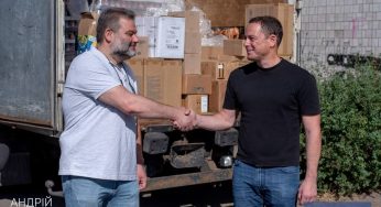 До Камʼянського надійшла чергова партія гуманітарної допомоги для захисників і переселенців