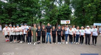 У Кам’янському пройшли спортивні змагання для людей поважного віку
