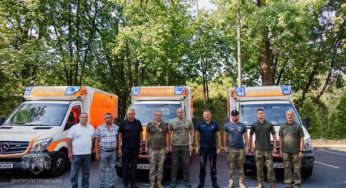 Дніпропетровщина отримала три «швидких» від благодійників